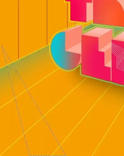 آموزش طراحی تصویر تایپوگرافی سه بعدی در فتوشاپ